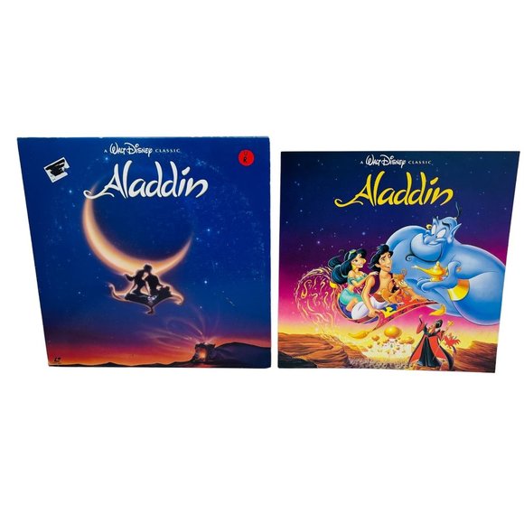 Walt Disney Animated Classic Aladdin Laserdisc PILA-1277 Japanese - Picture 1 of 8
